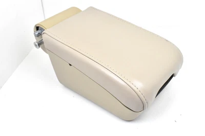 2003-2007 Cadillac CTS Center Console Beige Leather Armrest Lid Storage Bin OEM - Image 1 of 4
