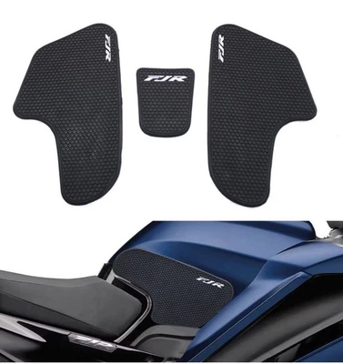 Almohadilla de tanque de gasolina tracción lateral rodilla agarre combustible calcomanía para Yamaha FJR 1300 2001-2015 Foto 1 de 4