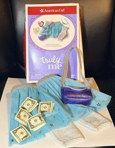 American Girl Sparkle & Shine Truly Me Incomplete Skirt, Leggings, $, Purse Incl - Picture 1 of 16