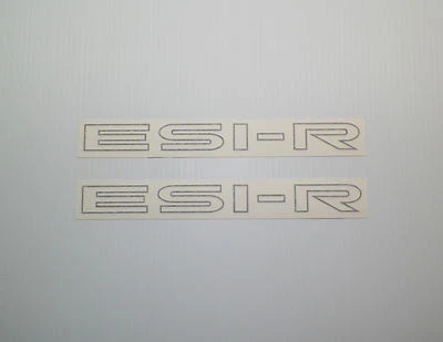 New 1987-1989 Mitsubishi STARION ESI-R ESI Front Fender Decal Pair Wide Body - Image 1 of 4