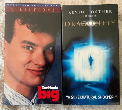 VHS Tom Hanks Big Movie Sealed & VHS Kevin Costner, Dragonfly Movie Sealed - Image 1 of 4