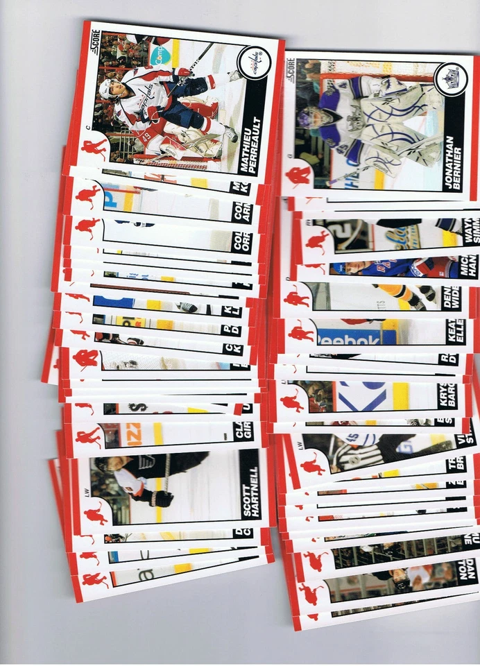 2010-11 SCORE HOCKEY GLOSSY PARALLEL CARDS (#8-460) YOU PICK FROM LIST - Image 1 of 1