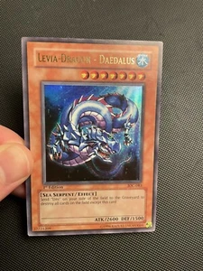 Yugioh! Levia Dragon Daedalus IOC-083 1st Edition Ultra Rare NA Englisch Vintage - Bild 1 von 8