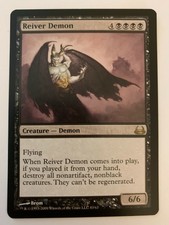 MTG Magic The Gathering - Reiver Demon - Duel Decks: Divine Vs. Demonic - NM