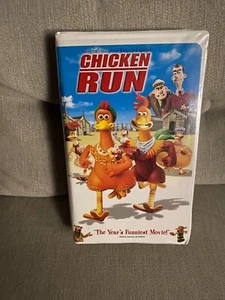 Chicken Run VHS 2000 Vintage DreamWorks Animated Movie Clamshell Rare Brand New - Picture 1 of 3