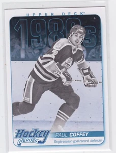 12/13 UD...PAUL COFFEY...1980'S HOCKEY HEROES...CARD # HH41...OILERS - Picture 1 of 1