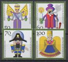 Niemcy 1990 Sc# B697-B700 W idealnym stanie MNH Boże Narodzenie wydanie anioł krakersy do orzechów znaczki