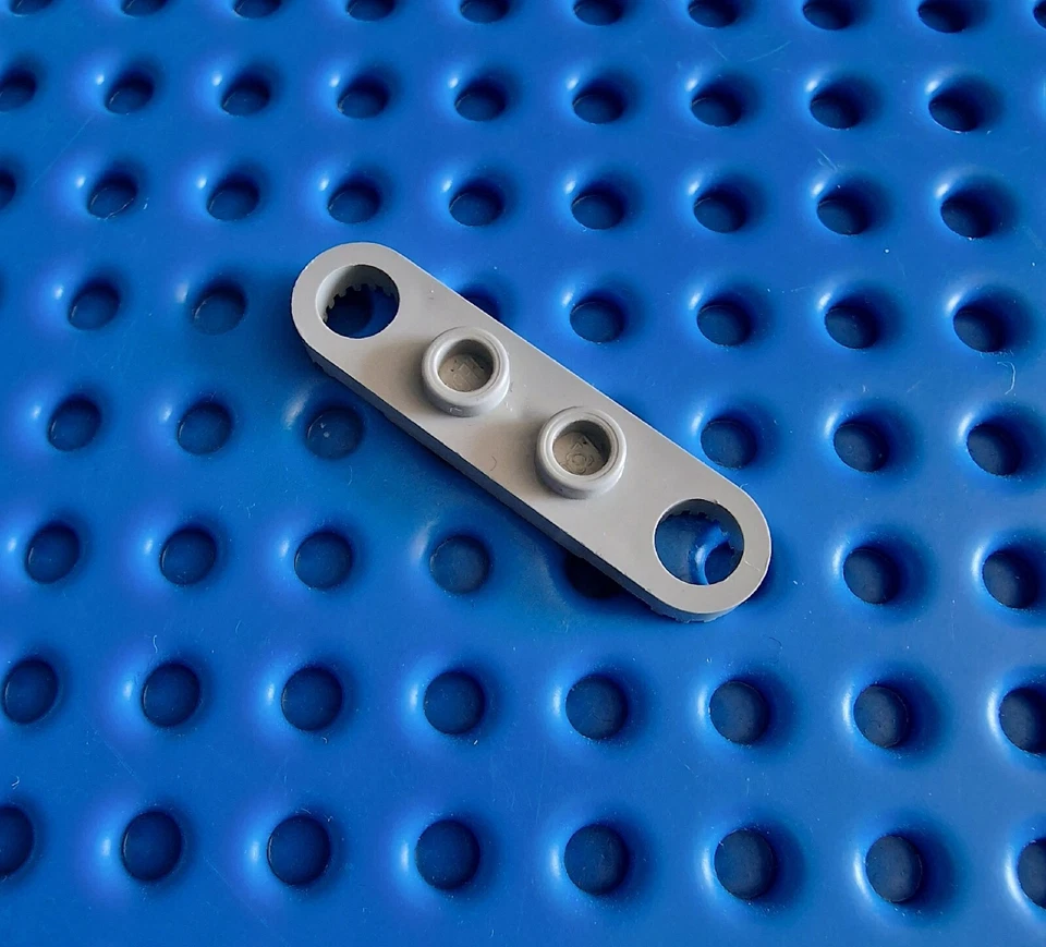 Lego Technic Technik Gelenk Platte 1x4 alt hellgrau Gray Plate 1 Stk. 4263 A061 - Bild 1 von 1