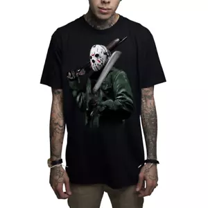 Mafioso Voorhees Black Mens T-Shirt Guns Girls Ammunition Tattoo Clothing - Picture 1 of 10