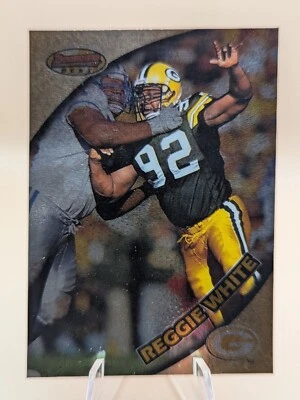 1997 Bowman's Best Reggie White football card #27 Green Bay Packers HOF - Image 1 of 2