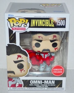 Funko POP Invincible Omni-Man 1500 Bloody Vinyl Figure GameStop esclusivo come nuovo🔥 - Foto 1 di 6