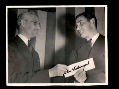 Charlie Gehringer PSA DNA Signed 1937 8x10 Original Wire Photo Autograph Tigers - Image 1 of 2