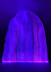 NUEVA Mochila de Iluminación de Fibra Óptica Hyper Tek - Festival Rave - Imagen 1 de 3