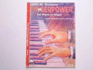 John W. Schaum Finger Power *Primer Level* Sheet Music Songs Piano Organ Book - Picture 1 of 10