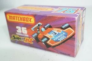 Matchbox Formula 5000 No. 36 Boxed Diecast Model Vintage 1975 - Picture 1 of 12