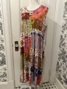 Johnny Was Women’s Cosmo Easy Fit Tea Length Dress Size 1X - Picture 1 of 7