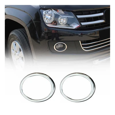 For Volkswagen Amarok 2011-2012 OMAC Polished Fog Light Lamp Bezel Cover - Изображение 1 из 4