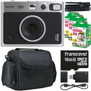 Cámara instantánea híbrida FUJIFILM INSTAX MINI EVO + película, estuche, tarjeta y lector de 16 GB - Imagen 1 de 10