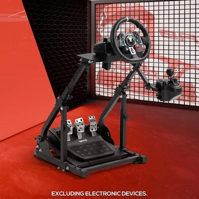 Supllueer Racing Steering Wheel Stand Fit Logitech G29 G920 G923 GPRO T150 T300R - Image 1 of 4