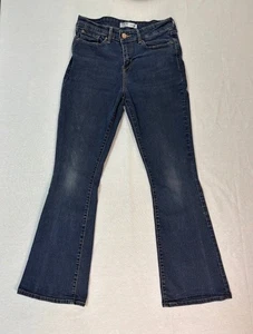 Levi's Women's Signature Blue Jeans - Mid Rise Bootcut Dark Stretch (Size 6 S) - Picture 1 of 9