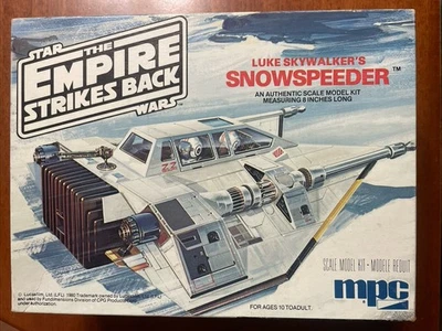 Empire Strikes Back  Star Wars Luke Skywalker's Snowspeeder - MPC/ERTL Kit#8914 - Image 1 of 4