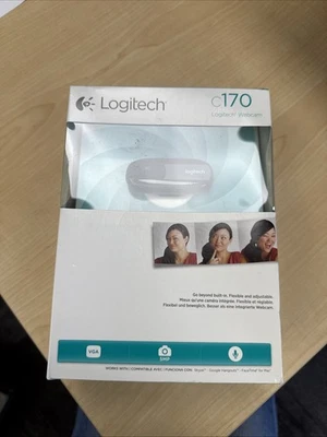 Logitech C170 Webcam 5MP USB 2.0 Pc Video Camera Windows - New And Sealed - Image 1 of 4