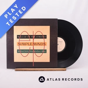 Simple Minds Ballad Of The Streets 12" EP Vinyl Record SMXT 3 Virgin - EX/VG+ - Picture 1 of 8