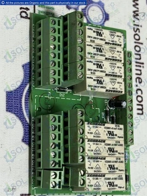 Schrack V23061-A1007-A302 Relais 8-Kanal Relais Modulplatine - Bild 1 von 4