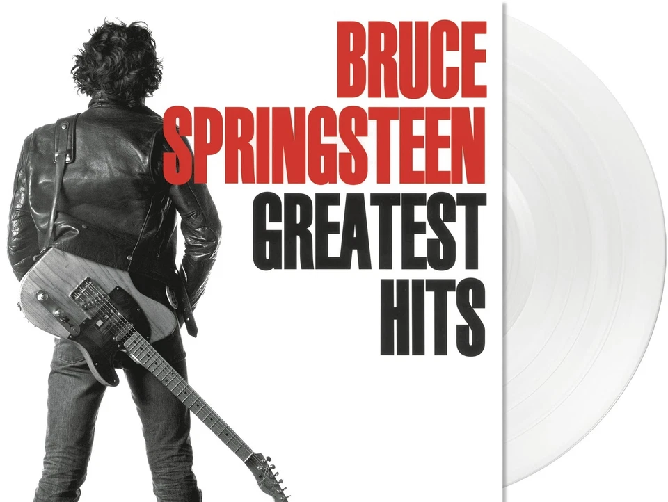 Bruce Springsteen White Color Vinyl 2 LP Greatest Hits Compilation SIJP1081 NEW - Photo 1/1