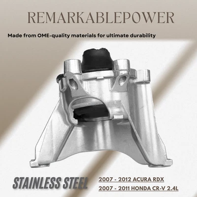 A4595 Front Right Engine Motor Mount 1pc for Acura RDX 07-12 50820-SWE-T01 9496 Foto 1 de 4