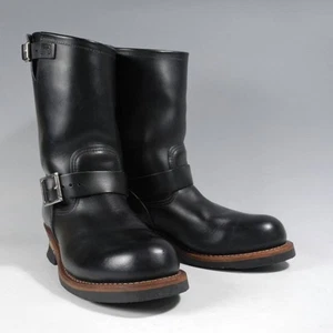 Botas RedWing 2268 Botas de Ingeniero Etiqueta Pluma Actual Cuero Negro Talla 8.5D - Imagen 1 de 8