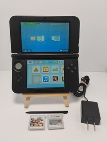 Nintendo 3DS XL Bundle &ndash; Blue/Black &ndash; 2 Games Included &ndash; 