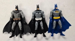 DC Multiverse Arkham City 3.75'' BATMAN LOT (3) Detective Blue Batsuit Mattel - Picture 1 of 4