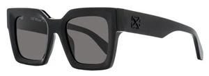 Off-White Square Jackson Sunglasses OERI13I 1307 Black 50mm - Picture 1 of 3