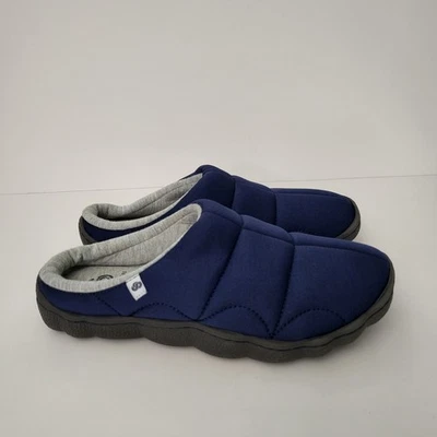 CLARKS Zueco Zapatillas Mujer 5 Azul Cloudsteppers Sin Cordones Acolchado Edredón Hinchado Foto 1 de 4