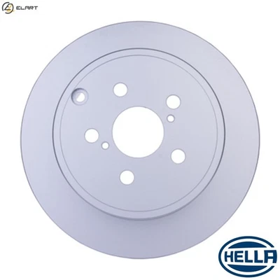 2x BRAKE DISC 8DD 355 111-671 FOR TOYOTA 1ZZ-FE 1.8L 2AZ-FSE 2.4L 1CD-FTV 2.0L - Image 1 of 4