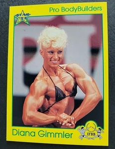 Diana Gimmler IFBB! 1993 Star International Pro Bodybuilders! Karte #70 - Bild 1 von 2