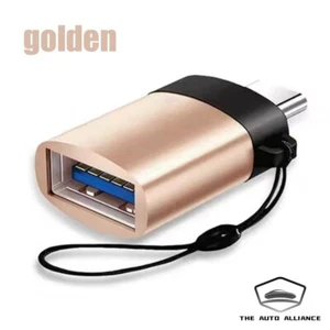 Adaptateur convertisseur OTG de données USB-C USB 3.1 Type C mâle vers USB 3.0 femelle or US - Photo 1 sur 7