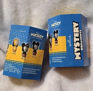 TWO (2) Hallmark Disney Mickey Mouse Mystery Ornaments - Sealed / Donald Goofy - Picture 1 of 8