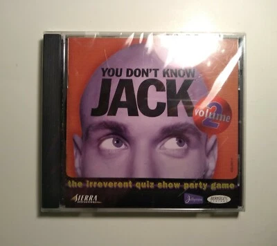 You Don't Know Jack Vol. 2 (Windows/Mac, 1996) BRAND NEW FACTORY SEALED! - Image 1 of 4
