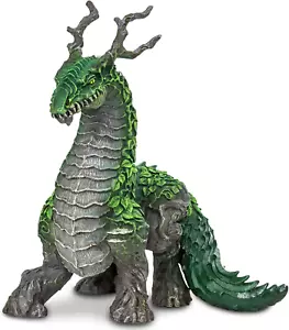 Jungle Dragon Figurine - Camouflaged 5" Plastic Model Figure - Fun Mythical Crea - Picture 1 of 12