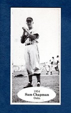 1950s PCL: #13 SAM CHAPMAN 1954 Oakland Oaks 1975 TCMA Pacific Coast League NM+