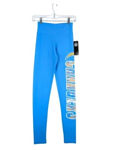 Zubaz NFL Apparel Womens X-Small LA Chargers Spellout Leggings NWT - Picture 1 of 4