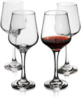 Wine Glasses Set of 4 ,Durable Red Wine Glasses for Bordeaux/Cabernet,Thick Resi