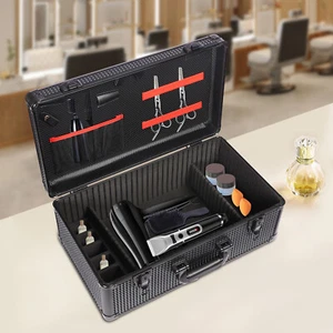Professional Barber Case Barber Makeup Supplies Case, Barber Tool Organizer Case - Picture 1 of 17