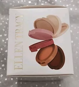 Ellen Tracy BRONZE BLUSH GLOW Stacked Compact 6 Shades Highlight Blush Bronzer - Picture 1 of 4