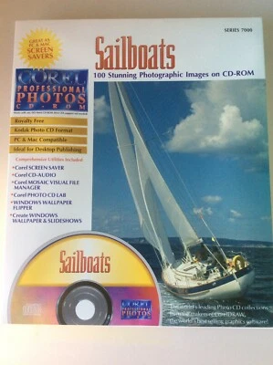 Corel Vintage Professional Photos CD-ROM "Sail Boats " series 7000 - Image 1 of 2