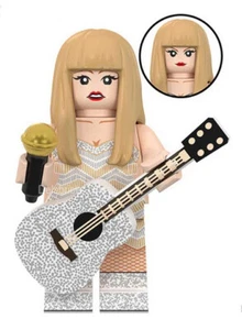 LEGO MINIFIG MINI FIGURE - TAYLOR SWIFT FEARLESS ERAS TOUR - New & Sealed! - Picture 1 of 4