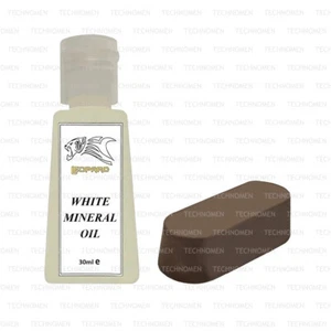HUNTING KNIFE RAZOR SHARPENING HONING MINERAL OIL BROWN WAX ABRASIVE COMPOUND - Picture 1 of 4