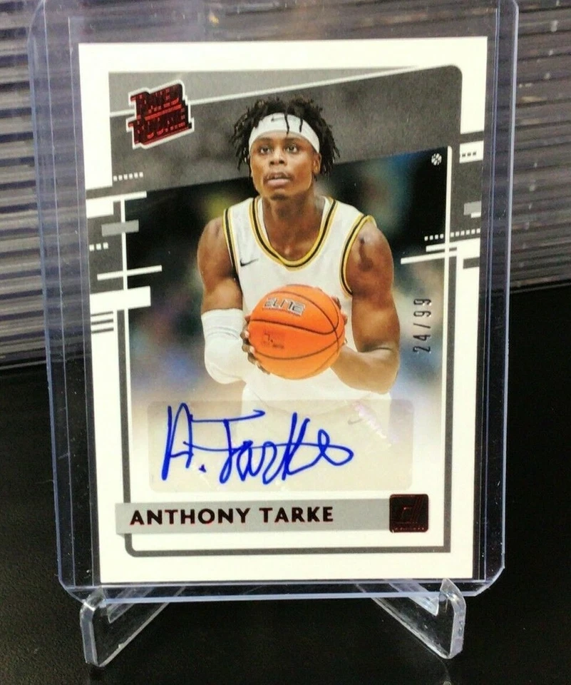 2021/22 Chronicles Draft RATED ROOKIE - ANTHONY TARKE RED RC AUTO #24/99 Made - Image 1 of 1
